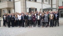 TeilnehmerInnen beim 20. Jahressymposium des Forums Arbeitsphysiologie in Freiburg (Foto: Heidi Hartmann, Hamburg).