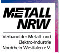 METALL NRW - Verband der Metall- und Elektro-Industrie Nordrhein-Westfalen e.V., Düsseldorf